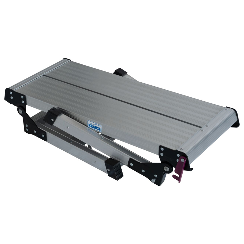 Platforma de lucru KRAUSE StandBoard XS, aluminiu, 2x2 trepte, inaltime de lucru 2,50 m