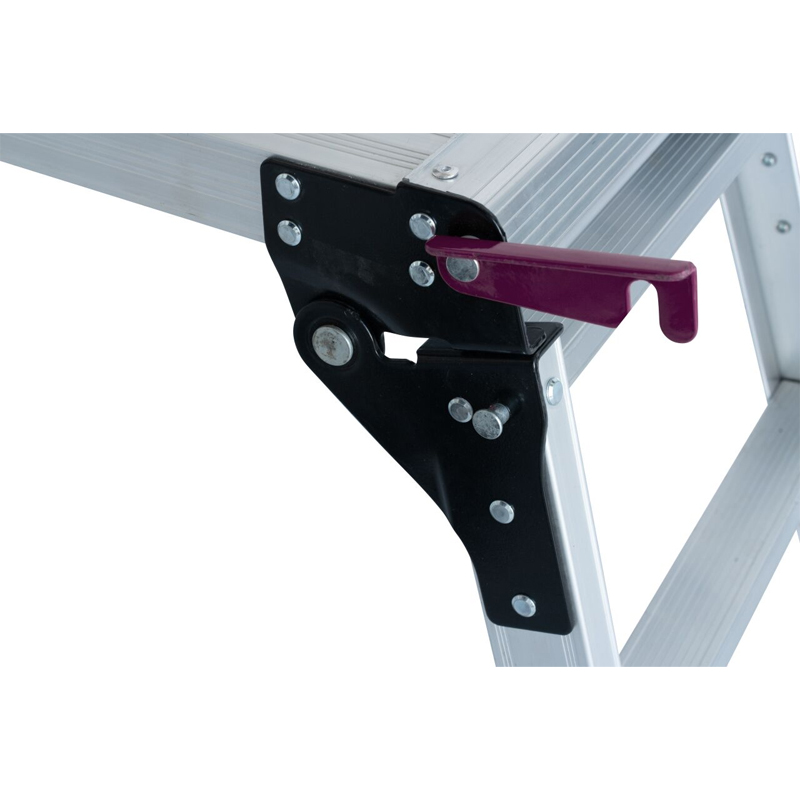 Platforma de lucru KRAUSE StandBoard XS, aluminiu, 2x2 trepte, inaltime de lucru 2,50 m
