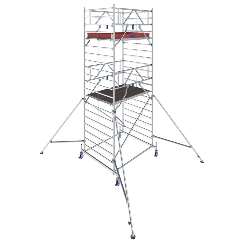 Schela mobila Stabilo S50 1,5 x 2m, aluminiu, inaltime lucru 6.4m, inaltime max. platforma 4.4m