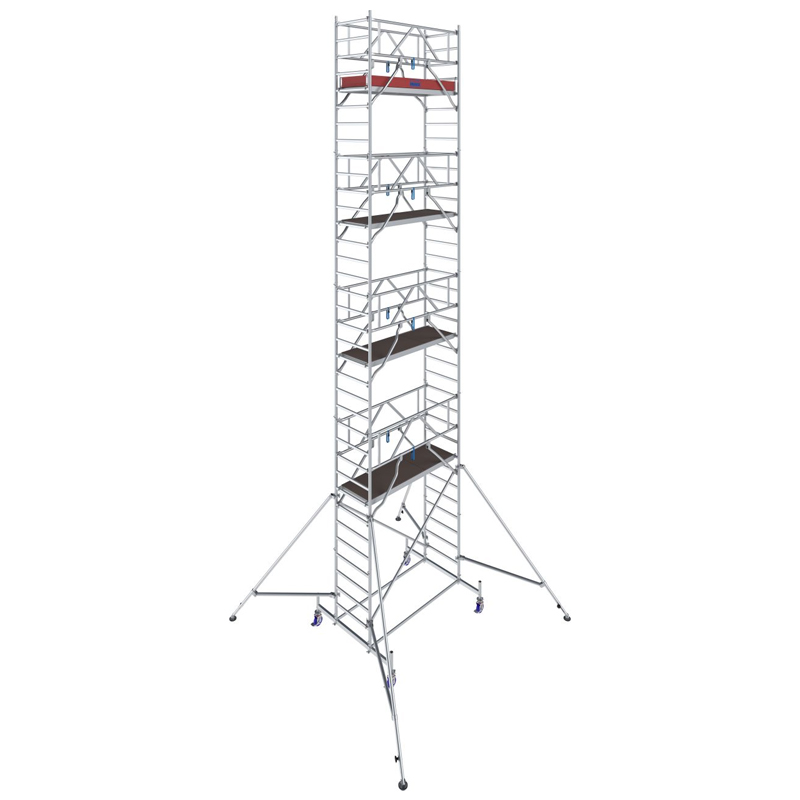 Schela mobila Stabilo S10 0,75 x 2m, aluminiu, inaltime lucru 10,4m