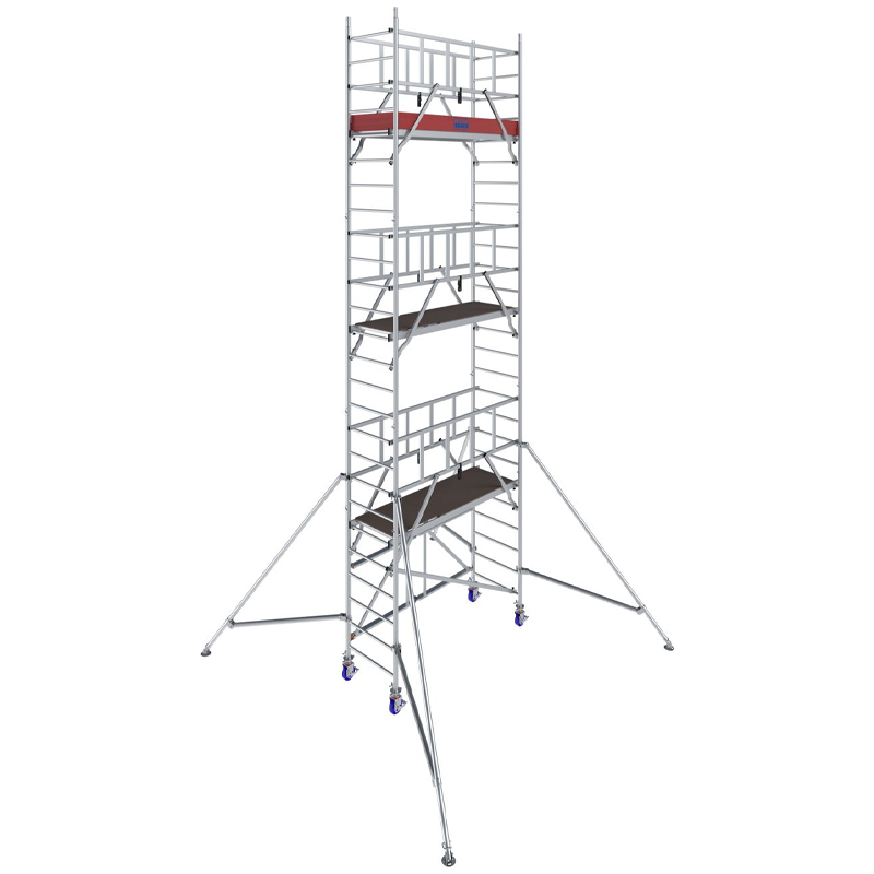 Schela Protec XS1000, 0,6 x 2m, aluminiu, inaltime lucru 7,7m