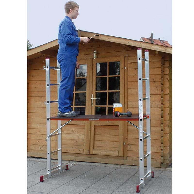 Scara / schela mobila Corda, aluminiu, 7 trepte - RESIGILAT