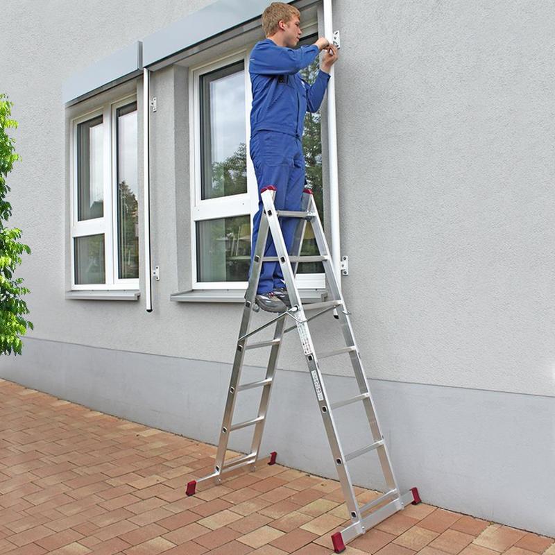 Scara / schela mobila Corda, aluminiu, 7 trepte - RESIGILAT