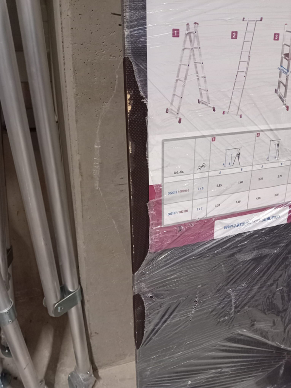 Scara / schela mobila Corda, aluminiu, 7 trepte - RESIGILAT