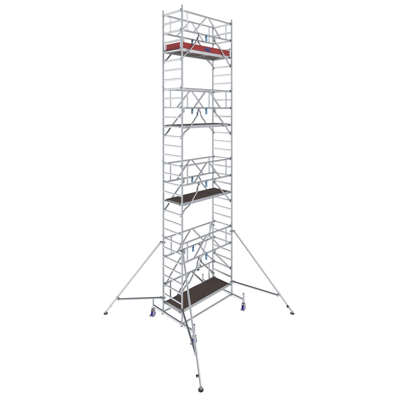 Schela mobila Stabilo S10 0,75 x 2m, aluminiu, inaltime lucru 9,4m