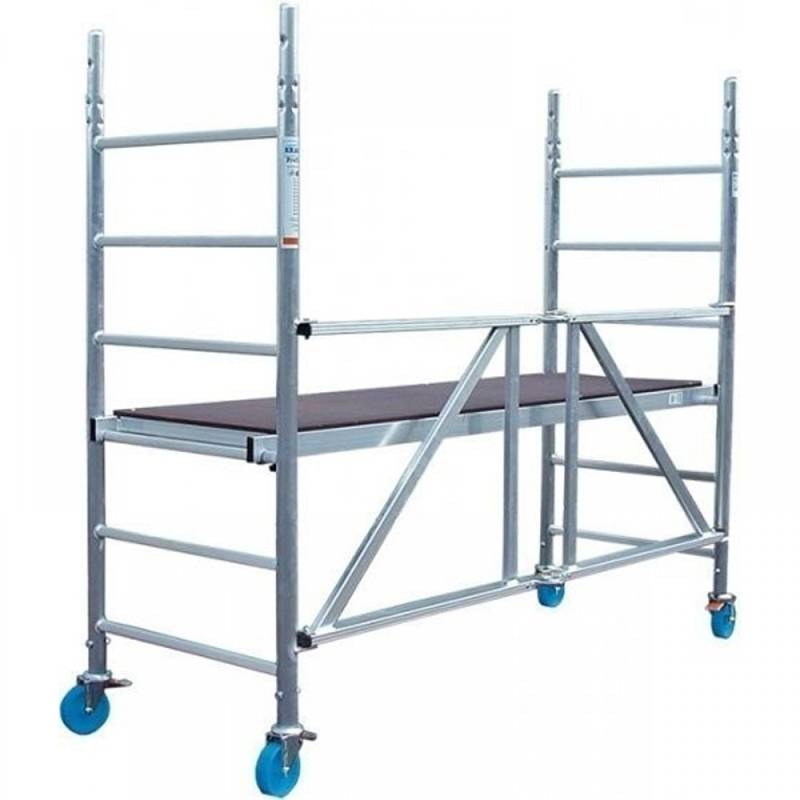 Schela pliabila PROTEC XS 0,6 x 2,0m, aluminiu, inaltime lucru 2,90m