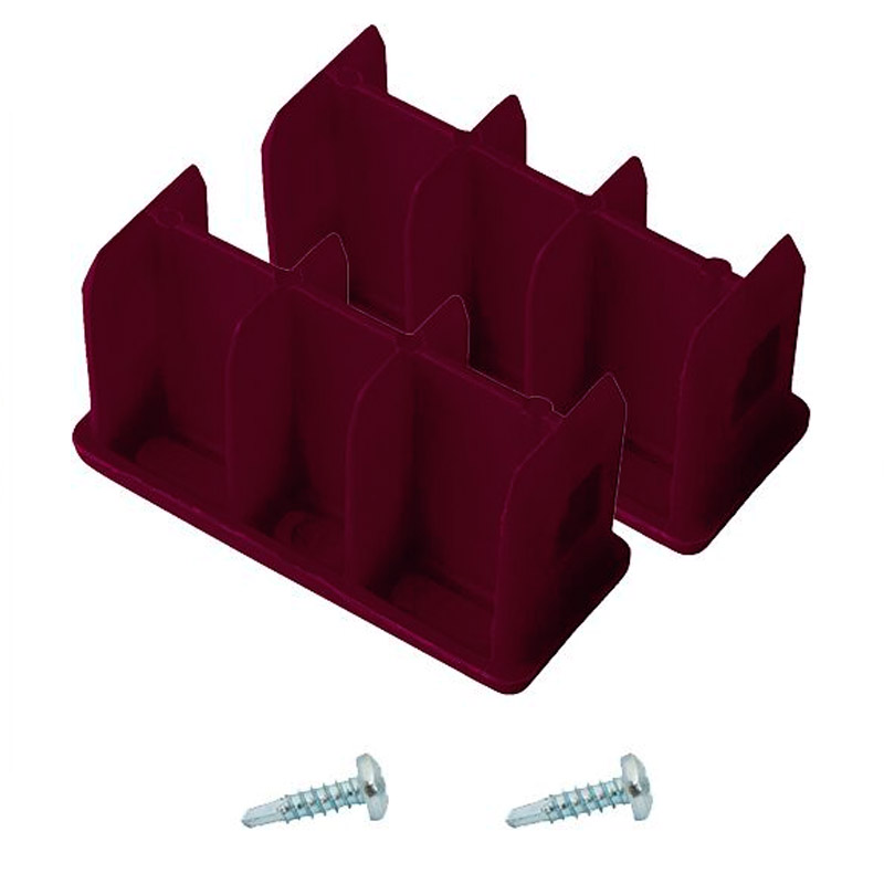 Pereche Capace CORDA, 64 x 25 mm, violet