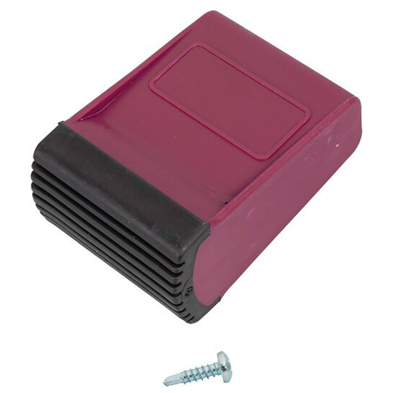 Capac de baza CORDA pentru traverse 64 x 25 mm, violet