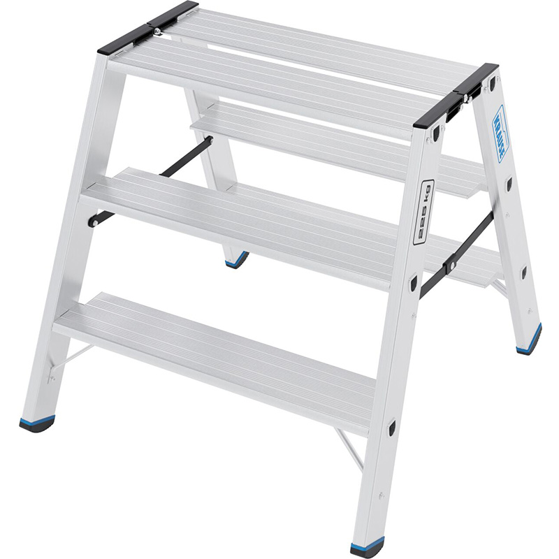 Scara dubla 2x3 trepte Krause STABILO 135 XL, platforma 300x600mm, sarcina 225 kg