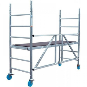 Schela pliabila PROTEC XS 0,6 x 2,0m, aluminiu, inaltime lucru 2,90m