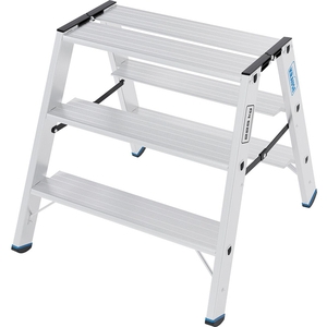 Scara dubla 2x3 trepte Krause STABILO 135 XL, platforma 300x600mm, sarcina 225 kg